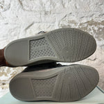 Lanvin Curb Multicolor Lace Gray Suede Sneaker Sz 9 (42)