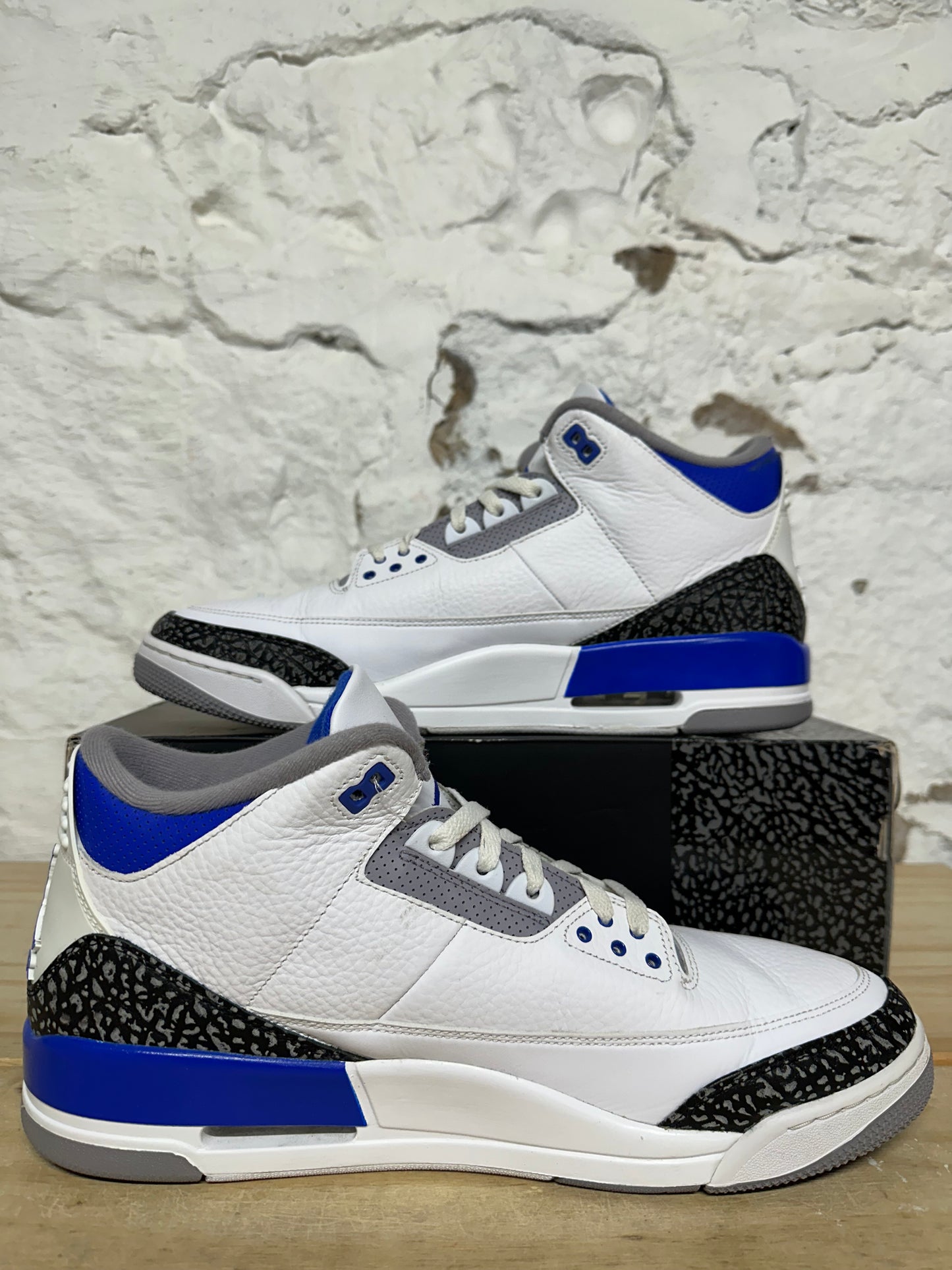 Air Jordan 3 Racer Blue Sz 14 DS