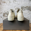 Rick Owens Triple Milk Leather Sneaker Sz 11 (44)