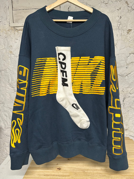 Nike CPFM Sock Crewneck Sz XXL