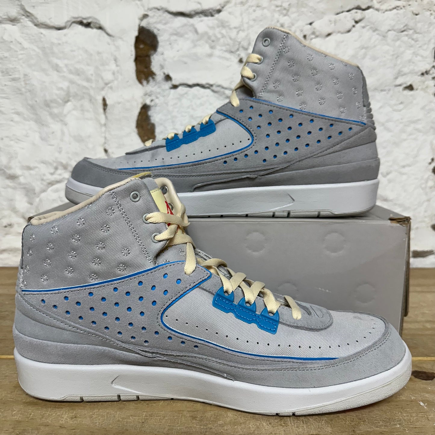 Air Jordan 2 Union Grey Fog Sz 13