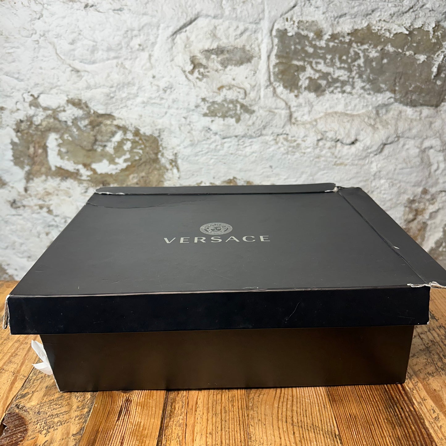 Versace Trigreca Gradient Blue Black Sneaker Sz 8.5 (41.5)