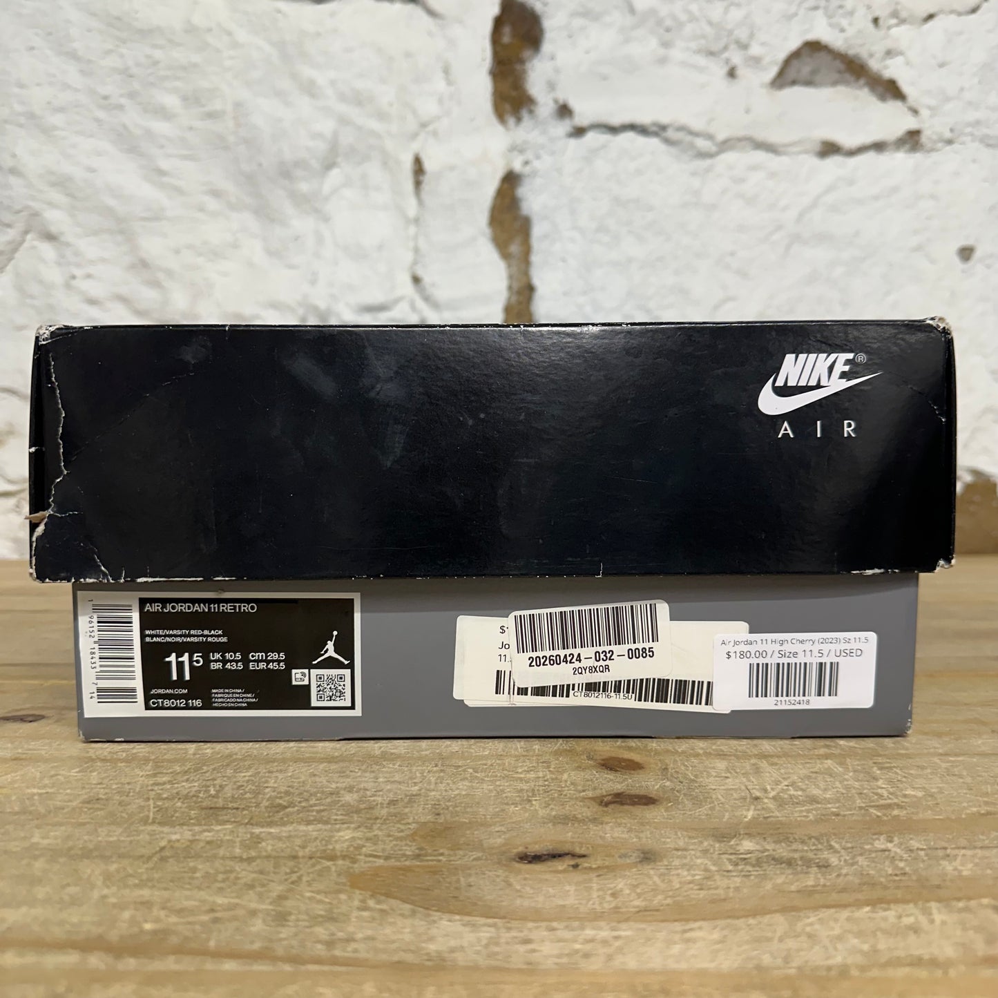 Air Jordan 11 High Cherry (2023) Sz 11.5