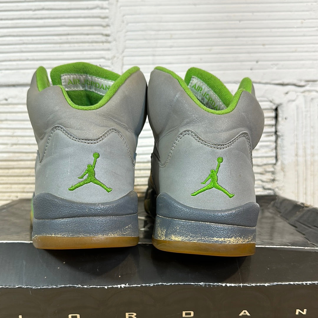 Air Jordan 5 Green Bean Sz 10