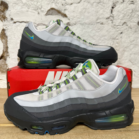 Nike Air Max 95 Big Bubble Green Apple Sz 10.5