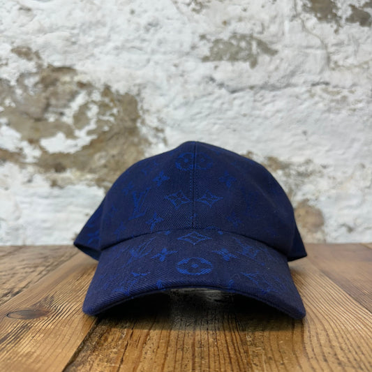 Louis Vuitton Blue Monogram Essential Hat