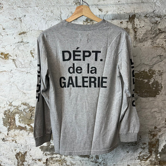 Gallery Dept Sleeve Spell L/s Grey Sz XS