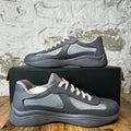 Prada Americas Cup Grey Rubber Sneaker Sz 10 (43)