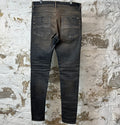 Amiri MX1 Plaid Dirty Blue Denim Jeans Sz 34