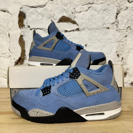 Air Jordan 4 University Blue Sz 9