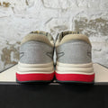 Gucci Ultrapace Silver Cream Sneaker Sz 7.5
