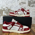 Amiri White Skeleton White Red Sneaker Sz 8 (41)