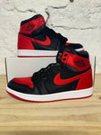 Air Jordan 1 High Satin Bred Sz 10.5 (12W) DS