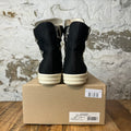 Rick Owens High Hexa Lace Black Pearl Milk Sneaker Sz 7 (40)