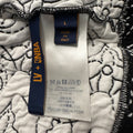 Louis Vuitton NBA White Flower Quilted Jacket Black Sz L