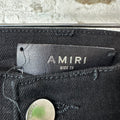 Amiri Crystal Paint Splatter Black Denim Jeans Sz 29