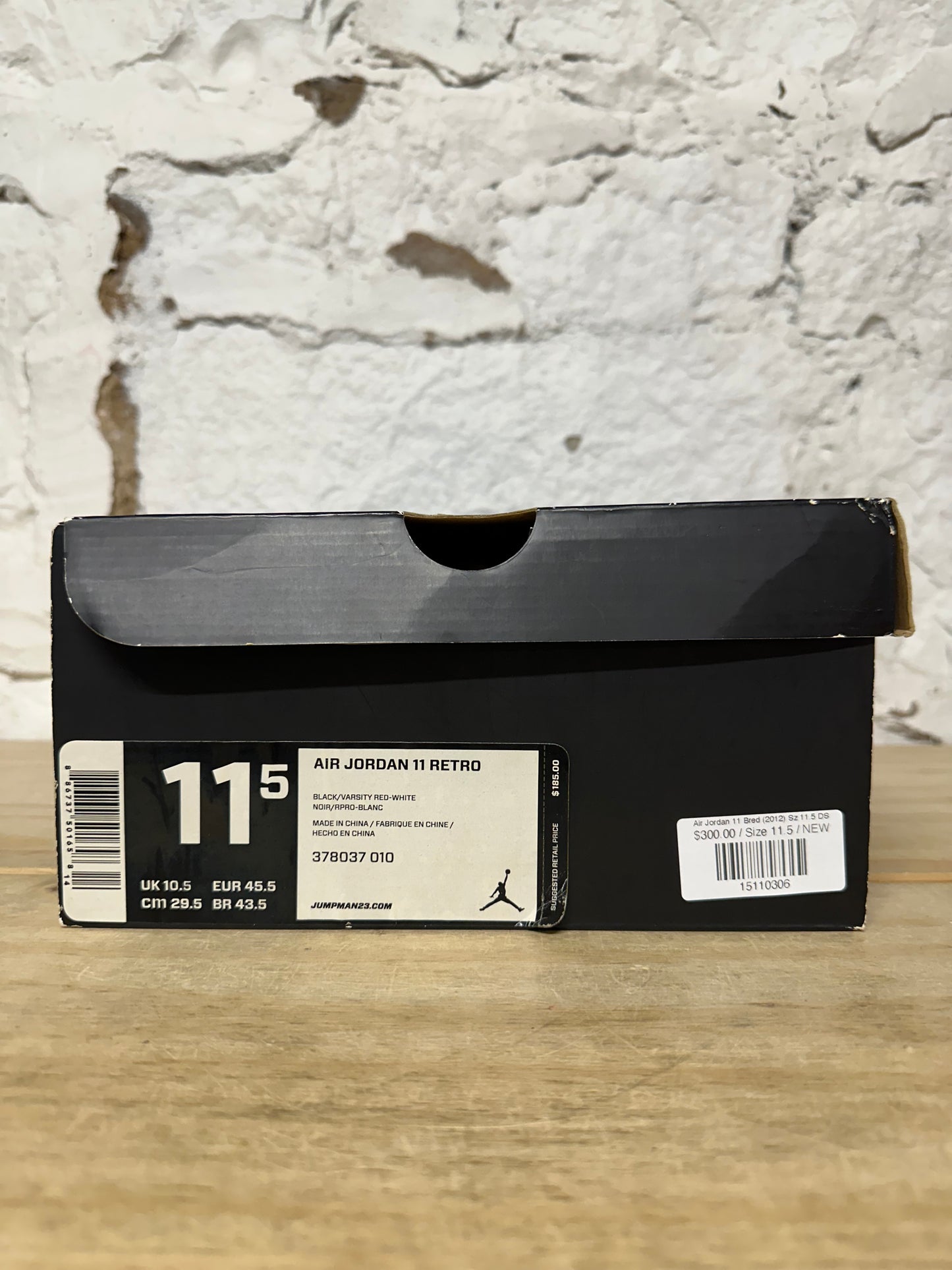 Air Jordan 11 Bred (2012) Sz 11.5 DS