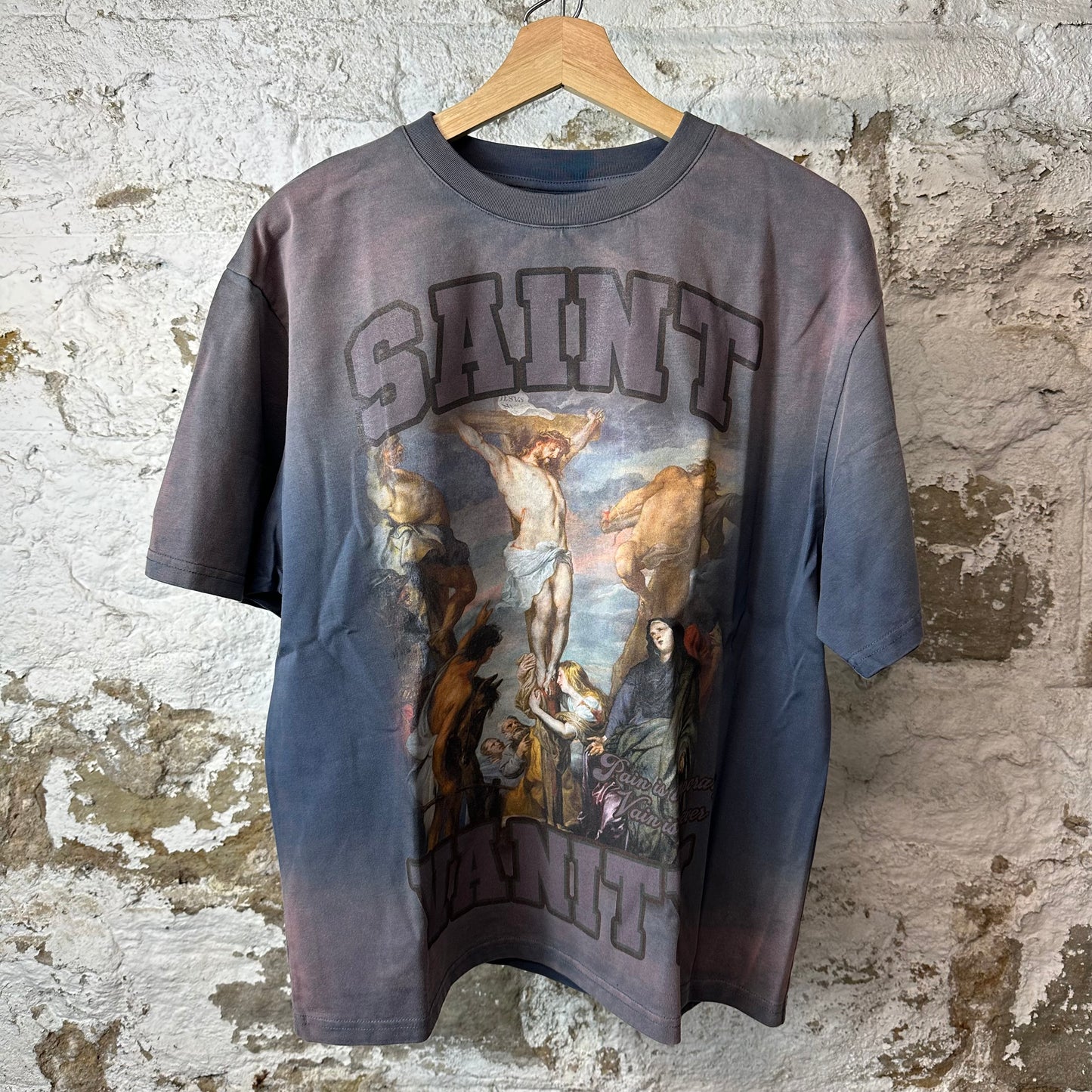 Saint Vanity Pain Grey T-Shirt