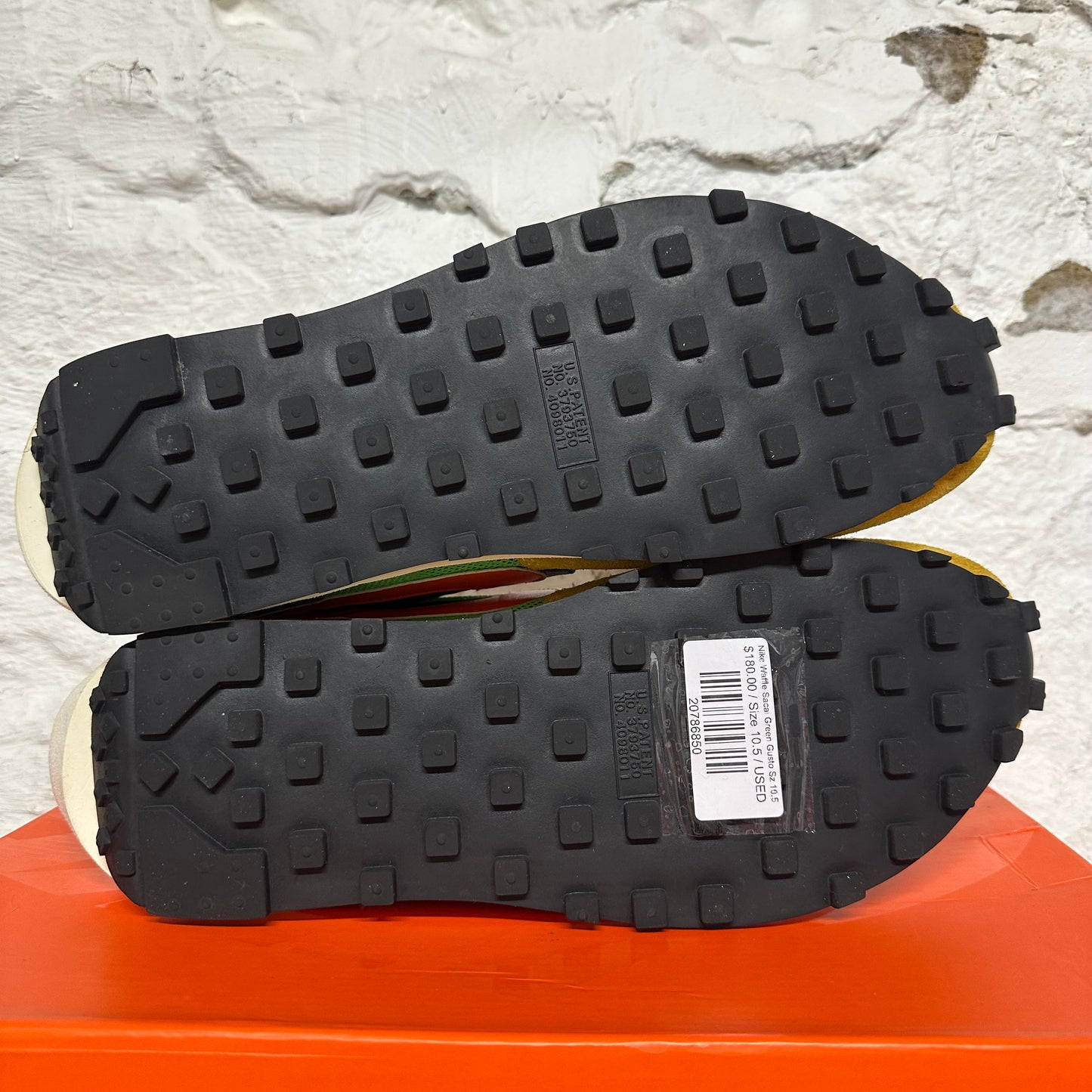 Nike LD Waffle sacai Green Gusto Sz 10.5