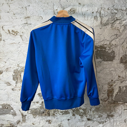 Palm Angels Royal Blue Beige Track Jacket Sz S