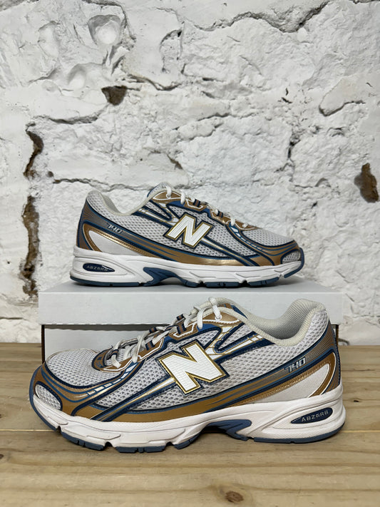 New Balance 740 Heron Blue Vintage Indigo Sz 12