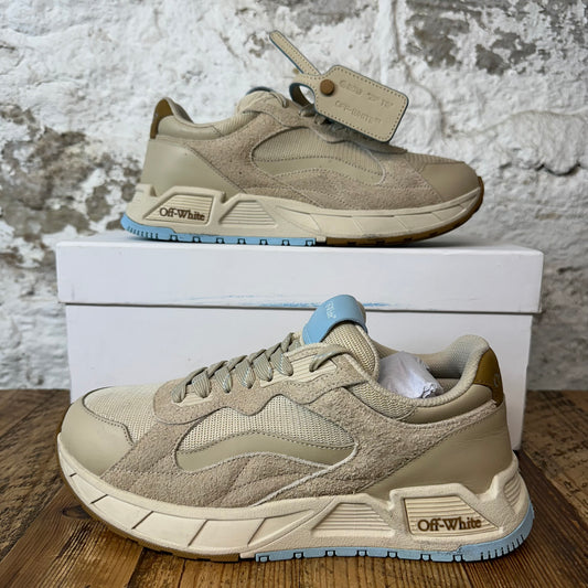 Off White Kick Off 5.0 Beige Sneaker Sz 8 (41)