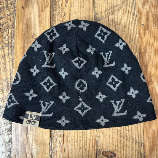 Louis Vuitton Reversible Fit Monogram Beanie W/ Box
