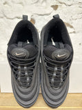 Nike Air Max 97 Black Terry Cloth Sz 8