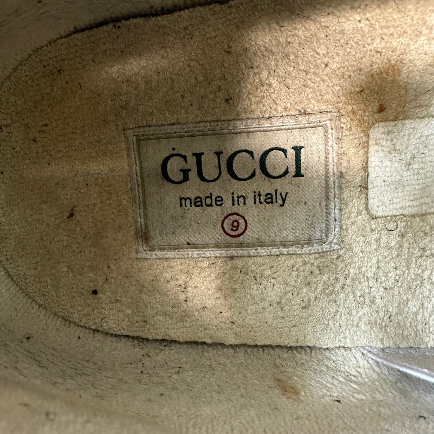 Gucci Ultrapace Black Gray Sneaker Sz 9 No Box