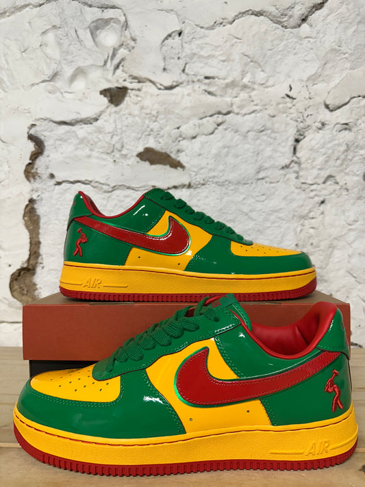 Nike Air Force 1 Lil Yachty Concrete Boys Lucky Green Sz 11.5