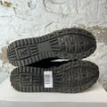 Louis Vuitton Black Brown Monogram Runaway Sneaker Sz 6.5 (39)