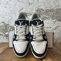 Louis Vuitton Black White Trainer Sneaker Sz 10 (8.5LV)