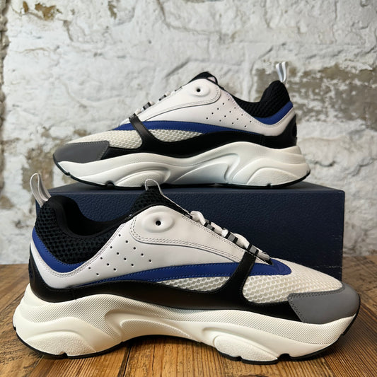 DIor B22 White Blue Black Sneaker Sz 12 (45)