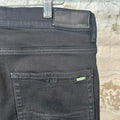 Amiri MX1 Gray Paisley Black Denim Jeans Sz 34