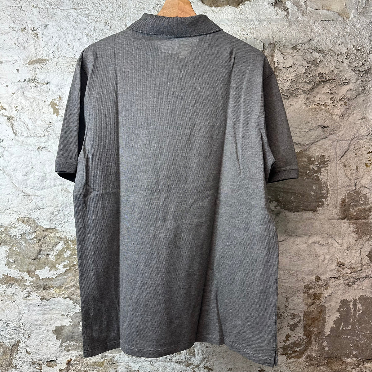 Louis Vuitton Small Logo Grey Polo Shirt Sz XL