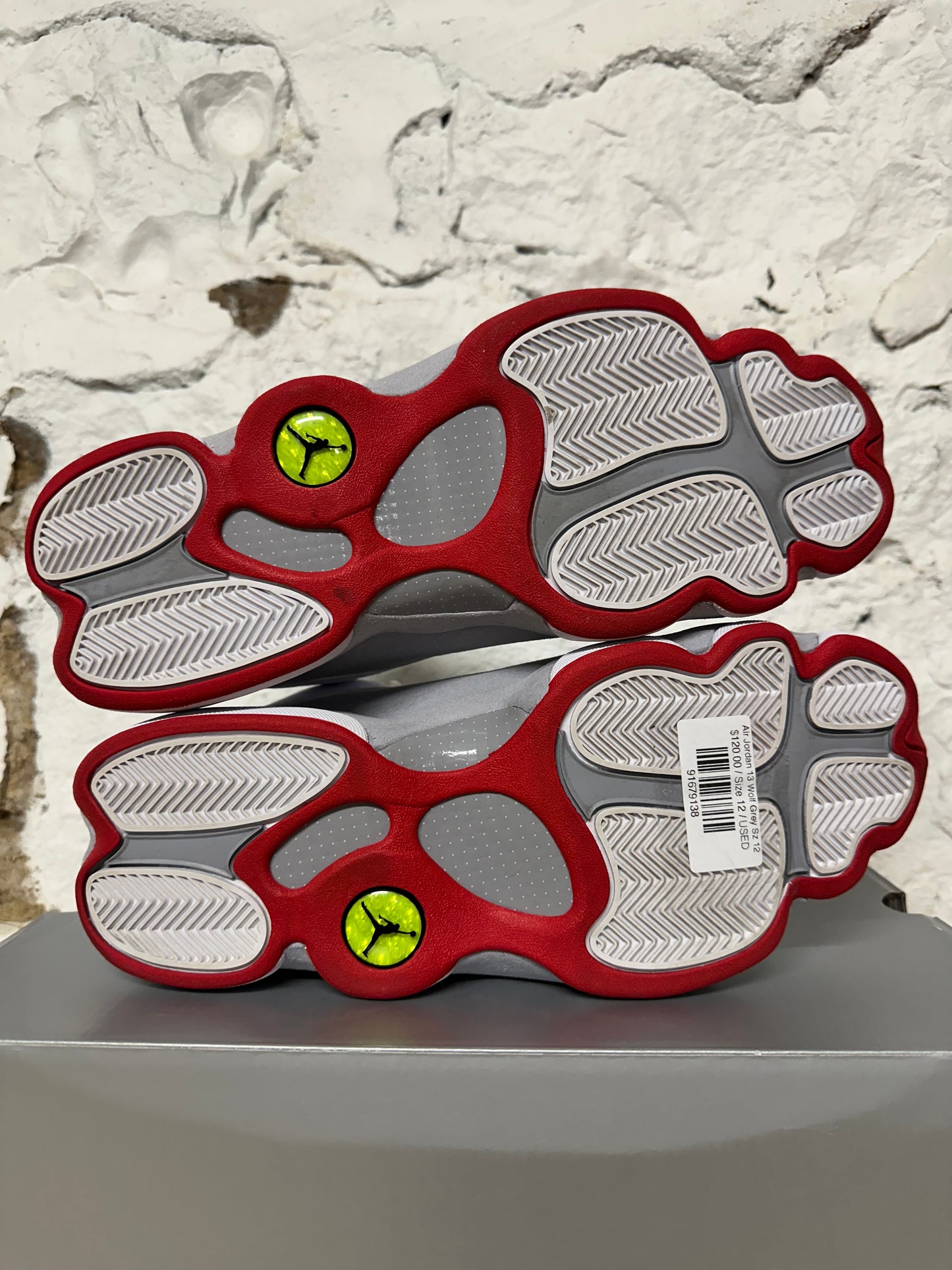 Air Jordan 13 Wolf Grey Sz 12