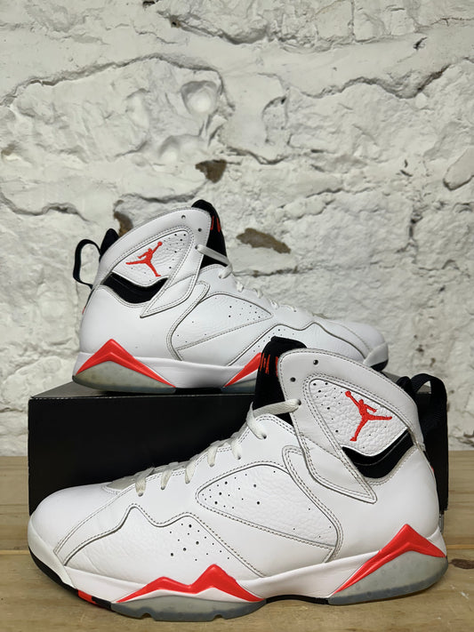 Air Jordan 7 White Infrared Sz 14