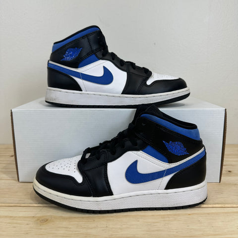 Air Jordan 1 Mid Racer Blue Sz 5.5Y