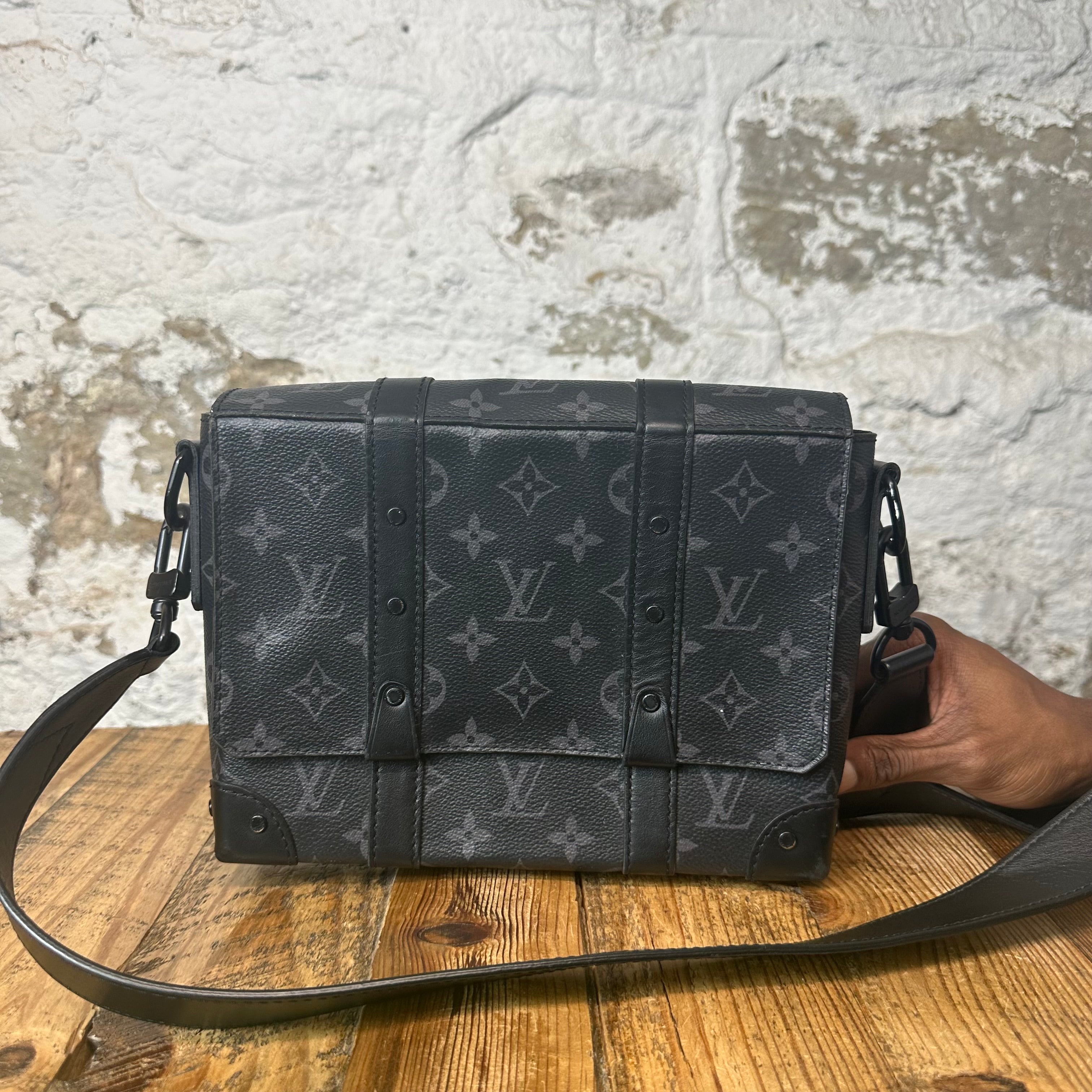 Louis Vuitton Monogram Eclipse Trunk Messenger Bag
