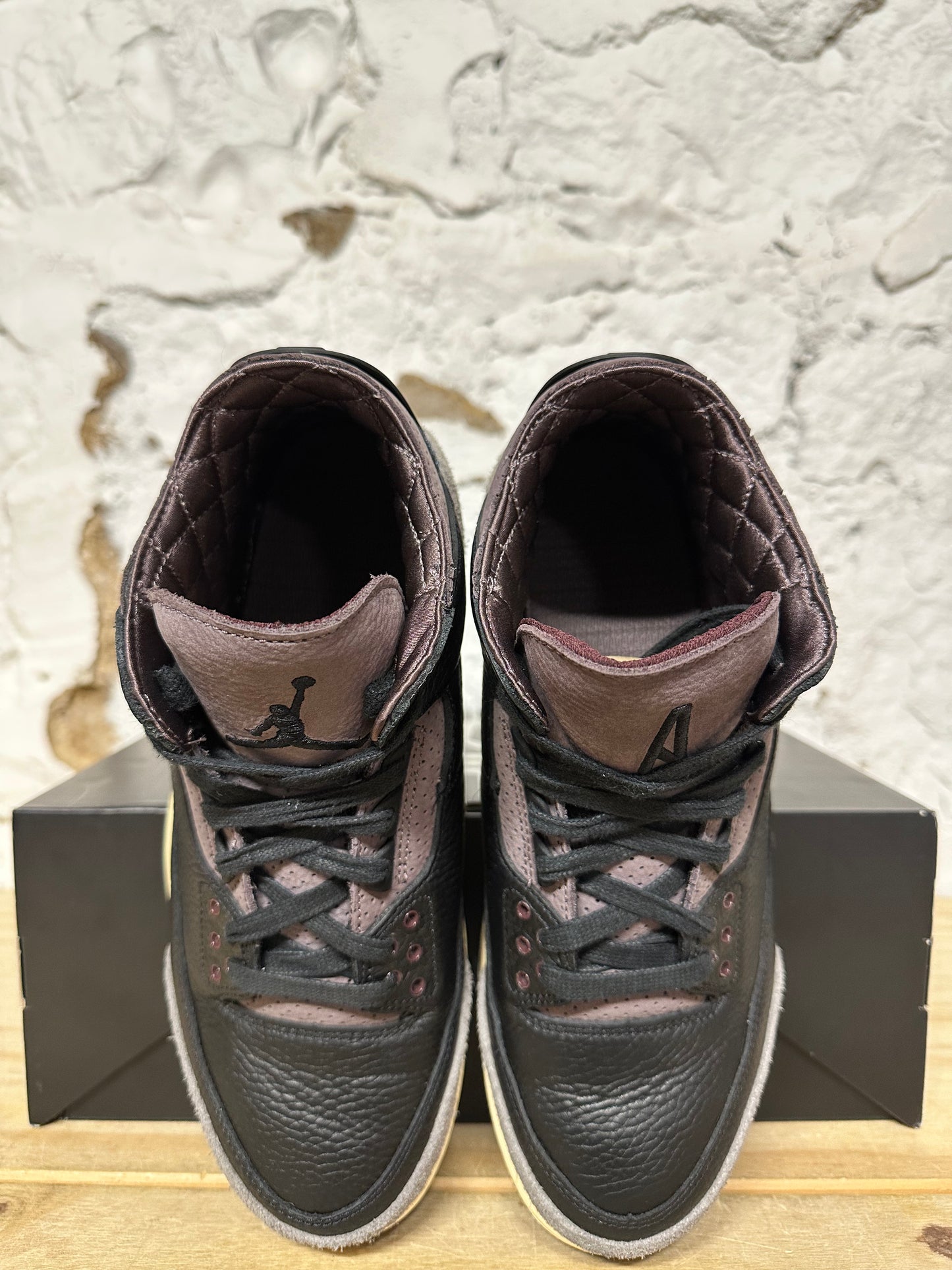 Air Jordan 3 A Ma Maniere Black Sz 9 (10.5W)
