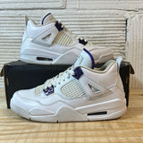 Air Jordan 4 Purple Metallic Sz 6Y