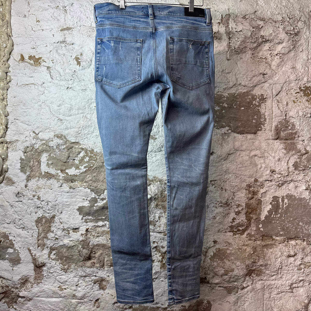 Amiri Plain Light Blue Denim Jeans Sz 33