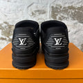 Louis Vuitton Triple Black Trainer Sneaker Sz 8 (6.5LV)