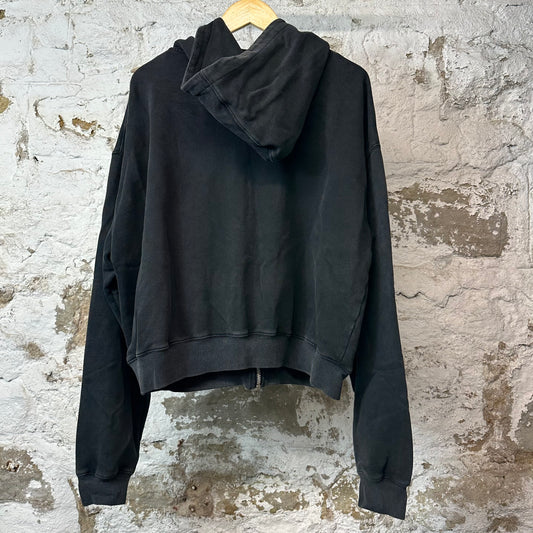 Vale Garden Zip Up Hoodie Black Sz XL