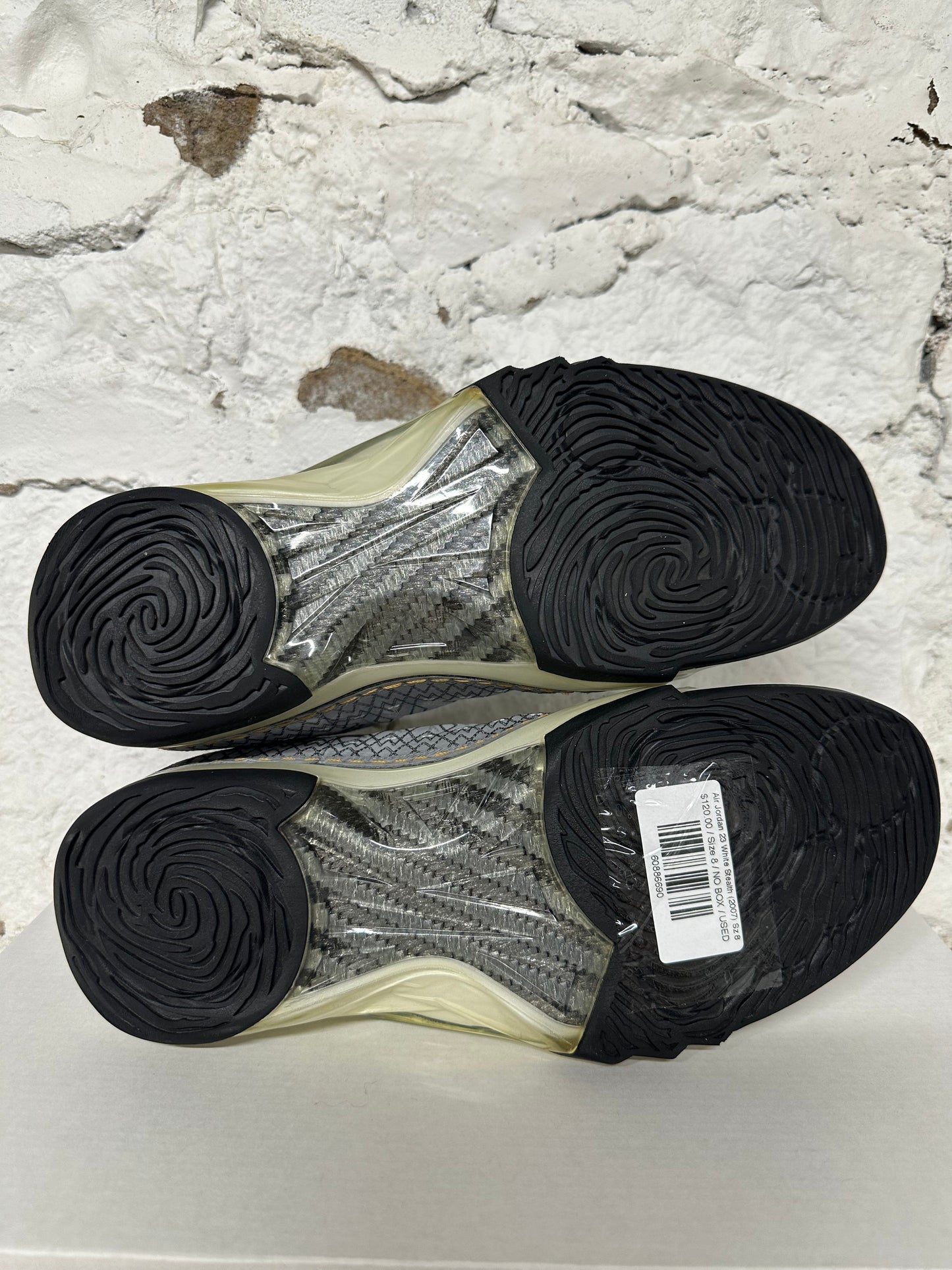 Air Jordan 23 White Stealth (2007) Sz 8