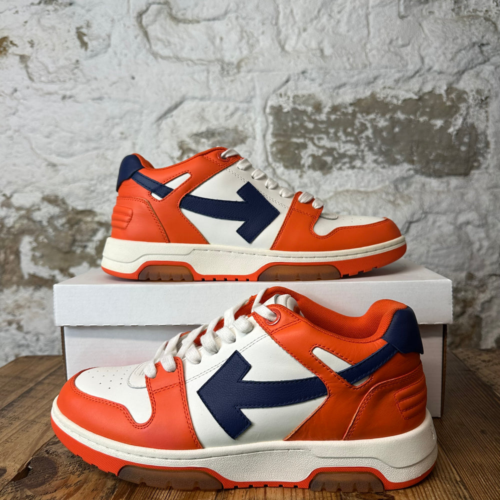 Off-White Out Of Office Navy Orange Sneaker Sz 10 (43)