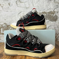 Lanvin Curb Black White Red Sneaker Sz 10 (43)