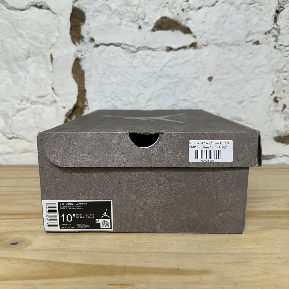 Air Jordan 4 Cave Stone Sz 10.5