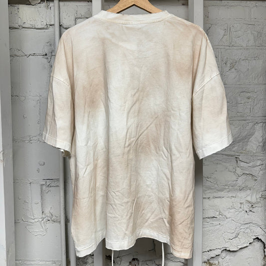 Vale Alien Passing Through Cream T-Shirt Sz L