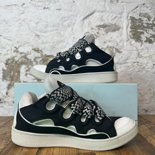 Lanvin Curb Black White Sneaker Sz 9 (42)